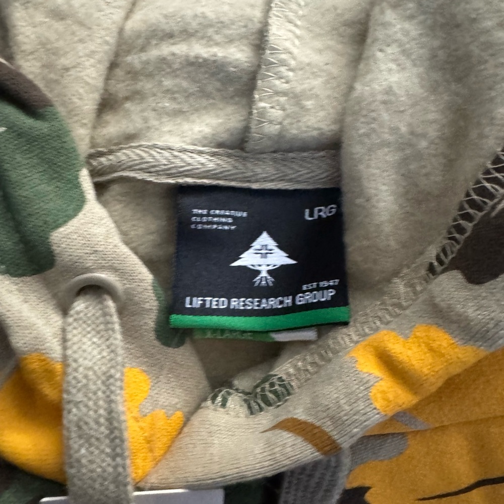 LRG Multicolor Camouflage Hoodie - Picture 4 of 5